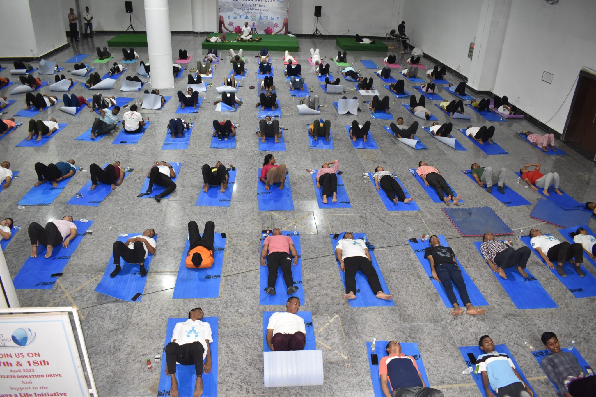 Bharat Diamond Bourse Celebrates 10th International Yoga Day with Enthusiastic Participation and Holistic Wellness Activities