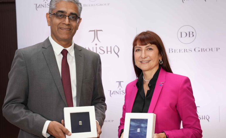 Tanishq and De Beers Forge Strategic Collaboration to Boost India’s Natural Diamond Jewellery Market