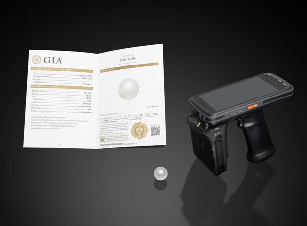 GIA Reports Include Traceability Data for Cultured Pearls Using Fukui’s Patented Technology.