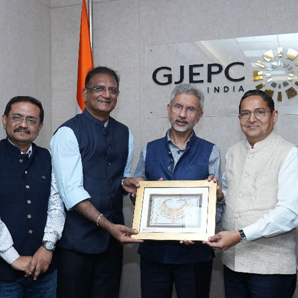 Hon’ble External Affairs Minister Dr. S. Jaishankar Assures Government Support for Export Growth in Diamond & Jewellery Sector: GJEPC