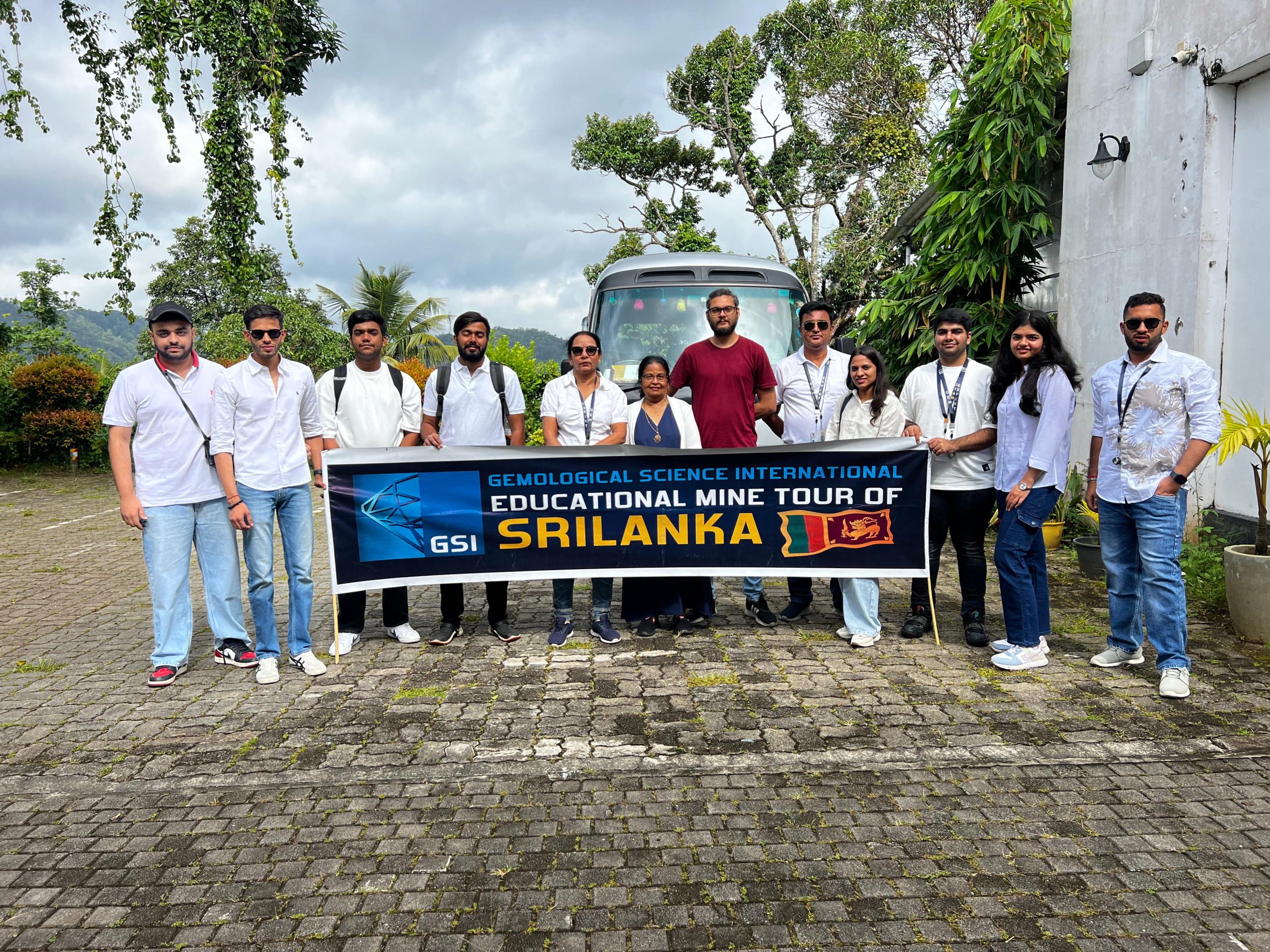 GSI encourages experiential learning, takes students on a field trip to Elahera Gem Mine in Sri Lanka