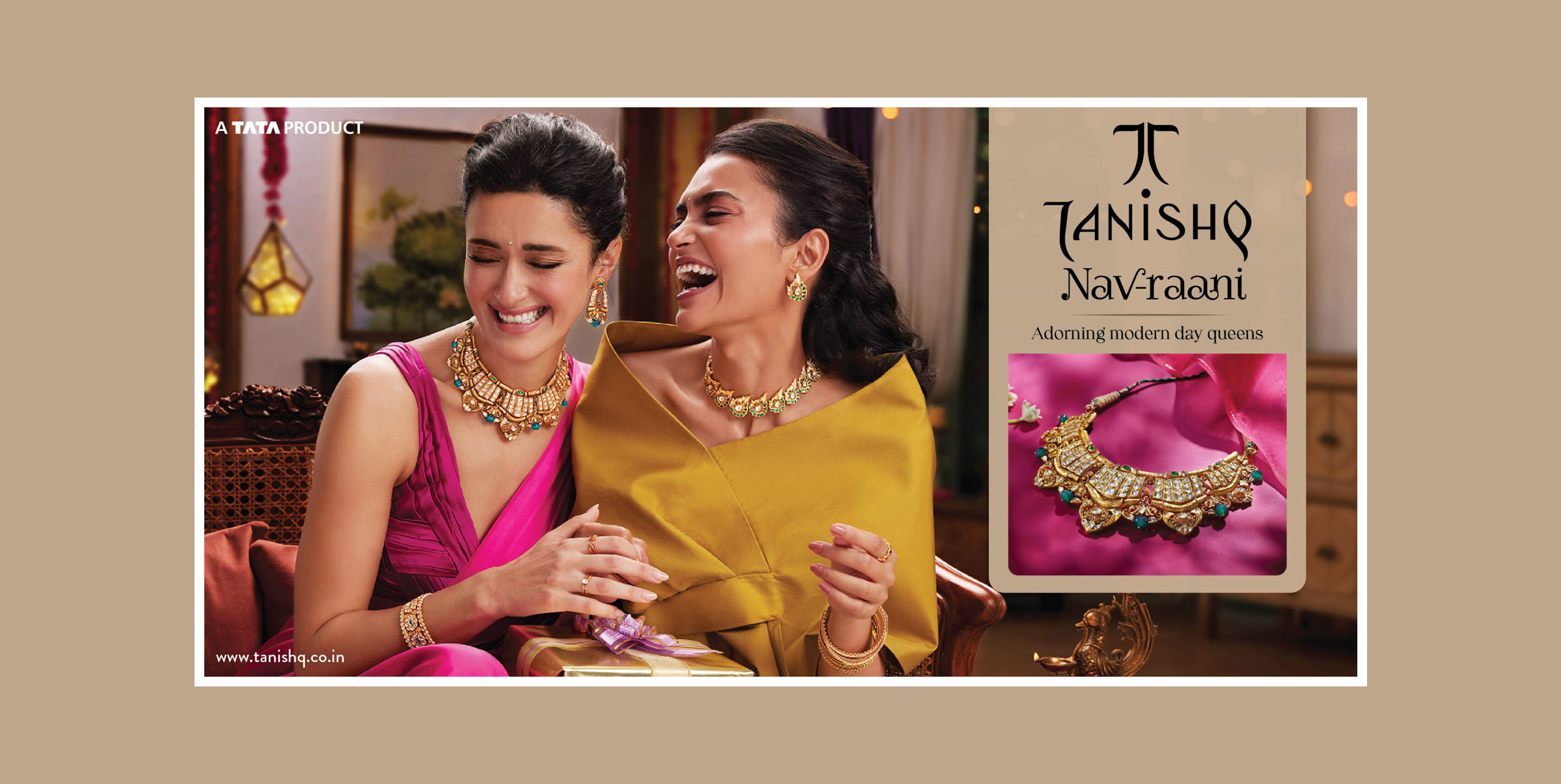 Tanishq presents ‘Nav-Raani’ collection; royal jewellery for modern day queens