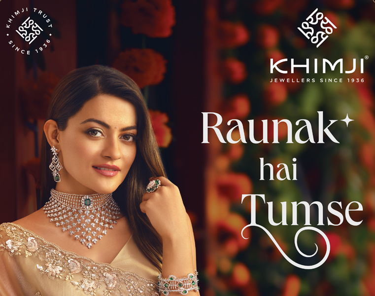 KHIMJI JEWELLERS bets big on Natural Diamonds this Festive Season launches mega campaign with National Award-Winning Odia actor Prakruti Mishra