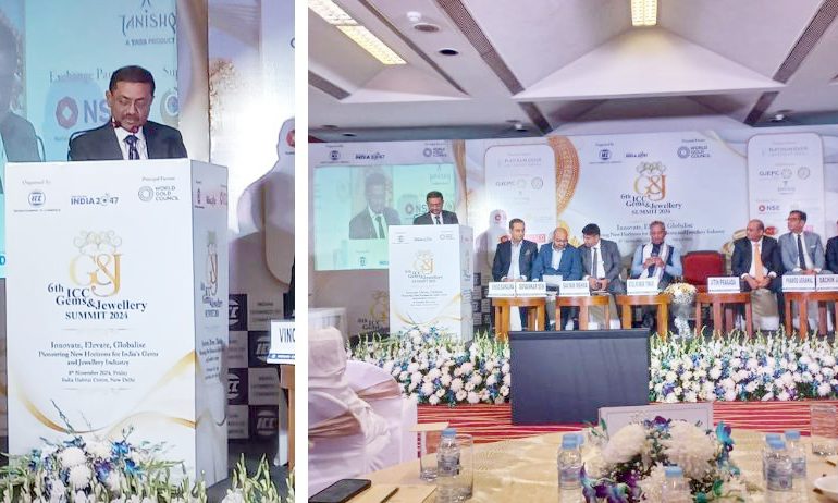 Mr. Sabyasachi Ray Showcases Innovations and Global Strategies at the 6th ICC Gems and Jewellery Summit 2024