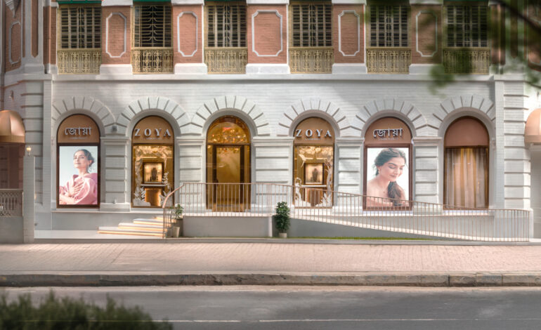 Zoya opens its flagship store in Kolkata, blending culture, tradition, and luxury in a heritage bungalow.