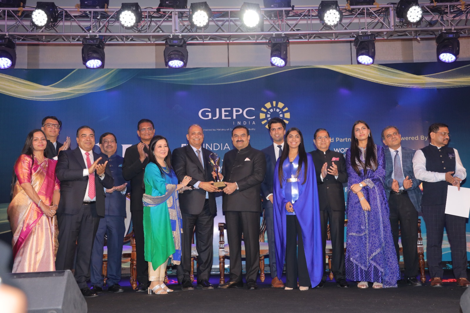 Shri Gautam Adani Advocates Technology & Sustainability at GJEPC’s 51st India Gem & Jewellery Awards in Jaipur