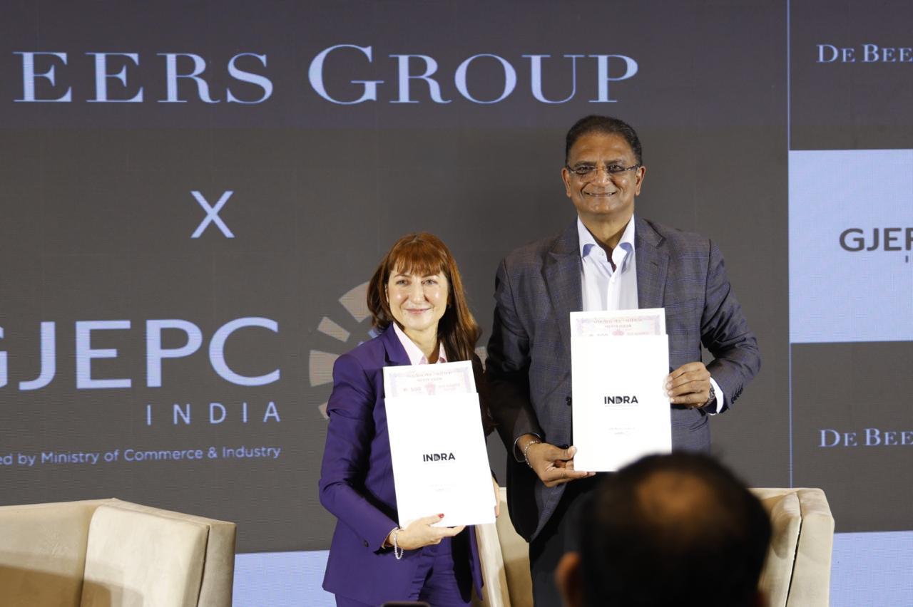 GJEPC and De Beers Group Forge Strategic Collaboration to Promote Natural Diamonds