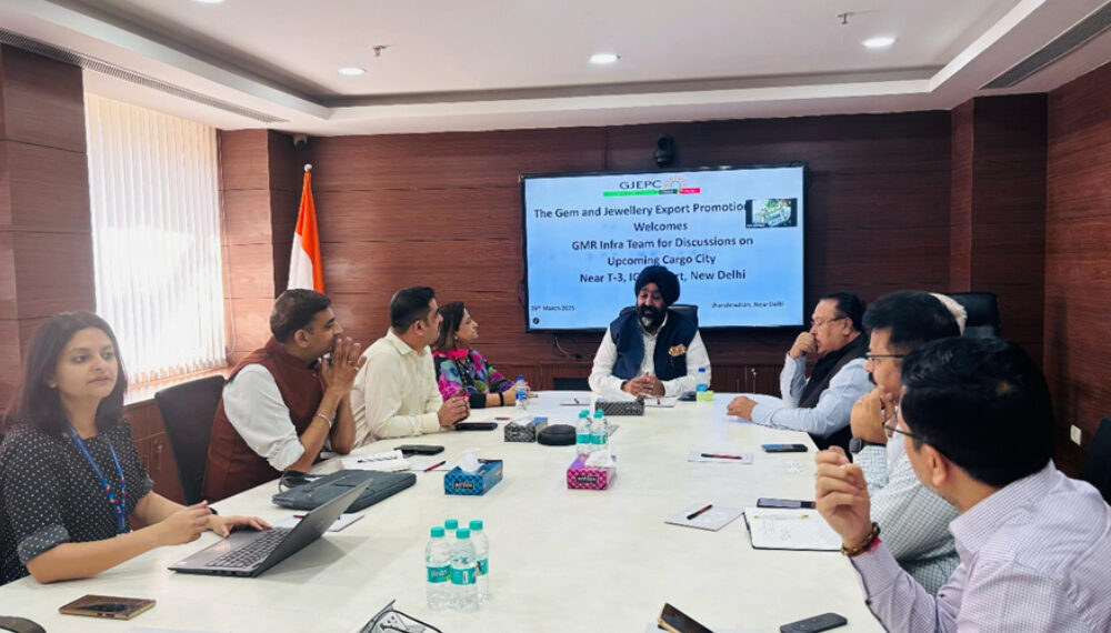 GJEPC and DIAL Discuss 50-Acre Jewellery Park Cargo City Project in New Delhi