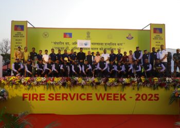 UNITED TO IGNITE: Bharat Diamond Bourse Shines Bright in Fire Service Week 2025