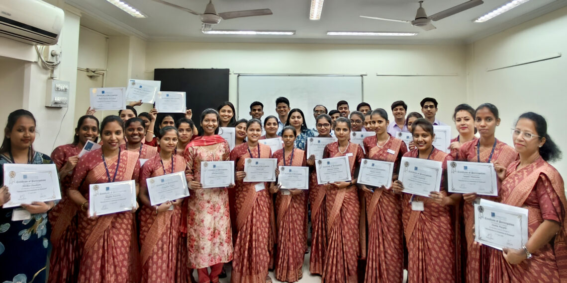 GSI conducting gemstone training workshop for WHP Jewellers team in Mumbai