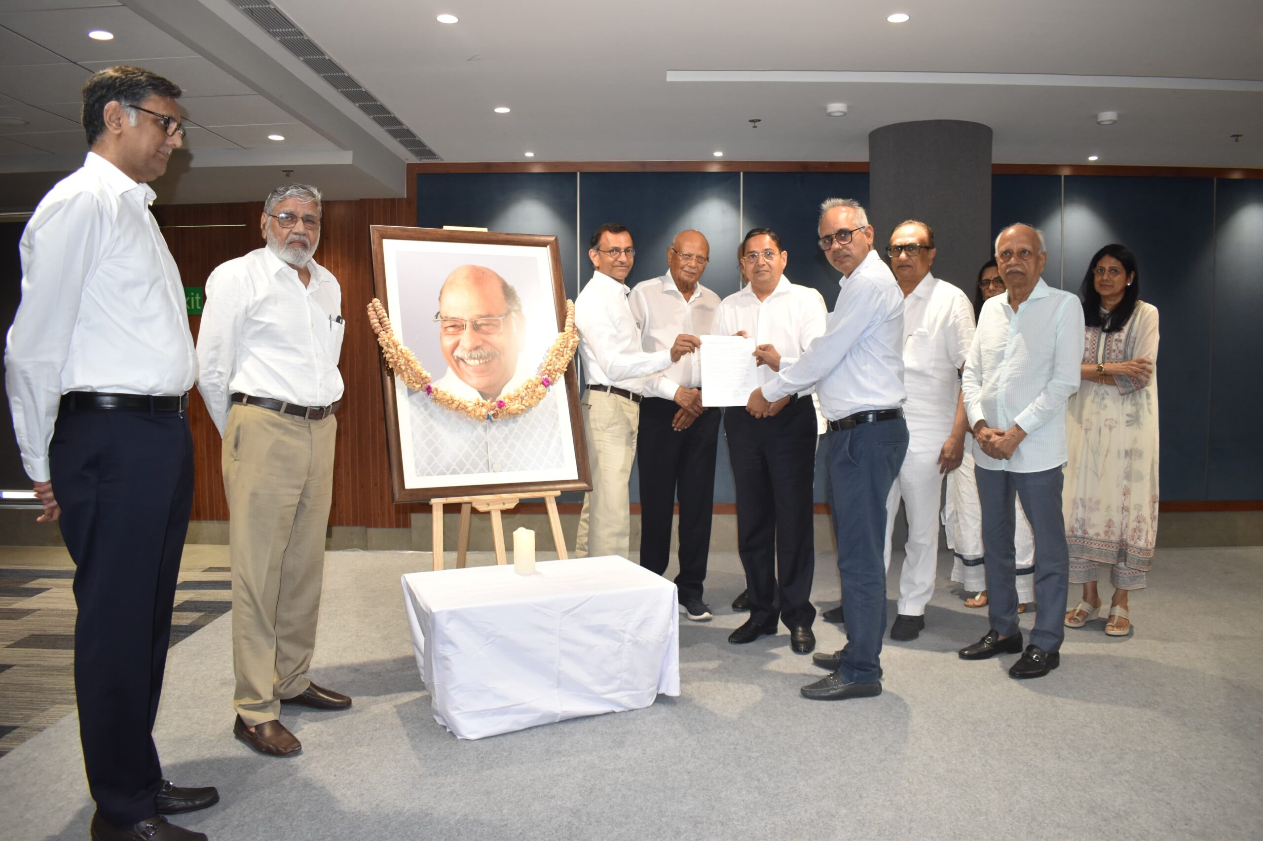 Bharat Diamond Bourse Holds Condolence Meet to Honour the Memory of Founding Member Shri Kavin bhai Chimanlal Parikh