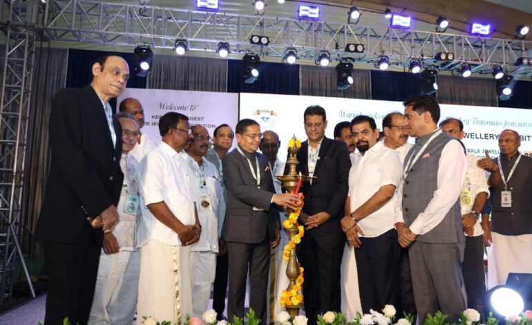 Kirit Bhansali inaugurates Kerala Jewellery International Fair 2025 at Kochi