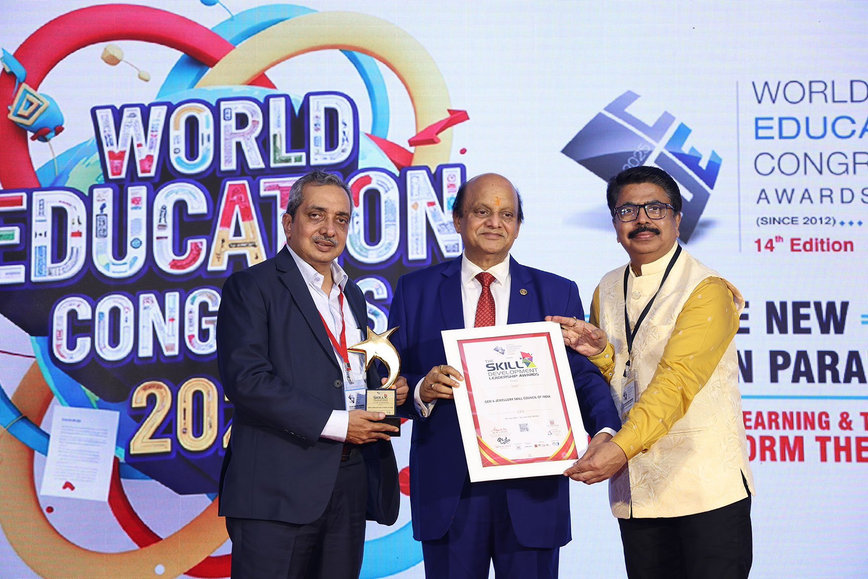 GJSCI honored with an Award for “The Skill Development Leadership”