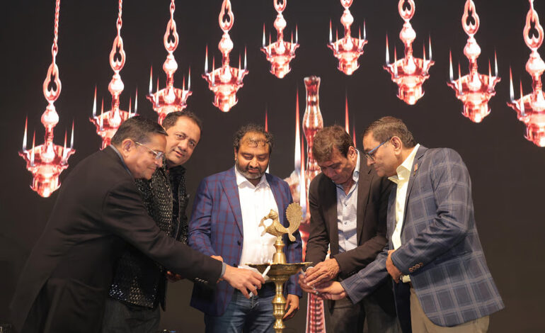 Celebrating 40 Years of Excellence: Kiran Gems Hosts a Grand Evening at Sahara Star