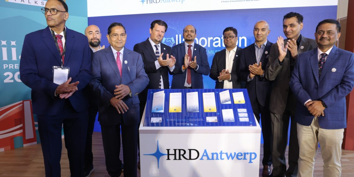 HRD Antwerp and Bharat Ratnam Mega CFC Announce Strategic Collaboration at IIJS Premiere 2025