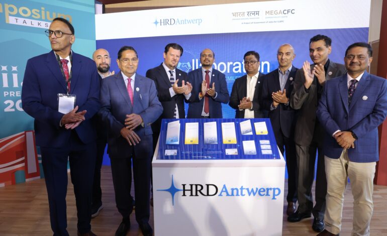 HRD Antwerp and Bharat Ratnam Mega CFC Announce Strategic Collaboration at IIJS Premiere 2025