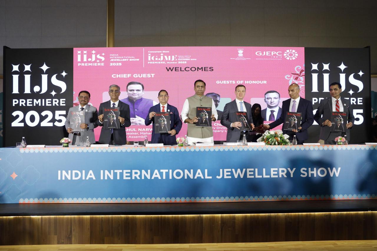 Chief Guest Shri Rahul Narwekar Hon’ble Speaker, Maharashtra Legislative Assembly inaugurates IIJS Premiere 2025 at JWCC
