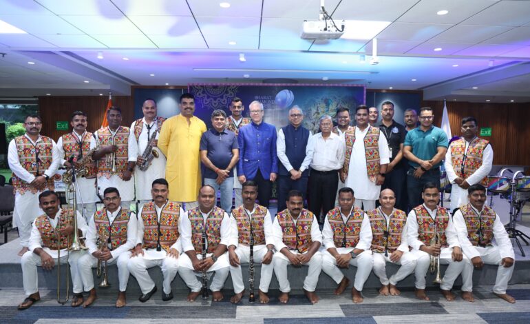 A Symphony of Security and Celebration: When Music Forged a Diplomatic Bridge From Ritual to Reality: How a Navratri Celebration Blended Ancient Philosophy with Modern Diplomacy Through the Power of Music.