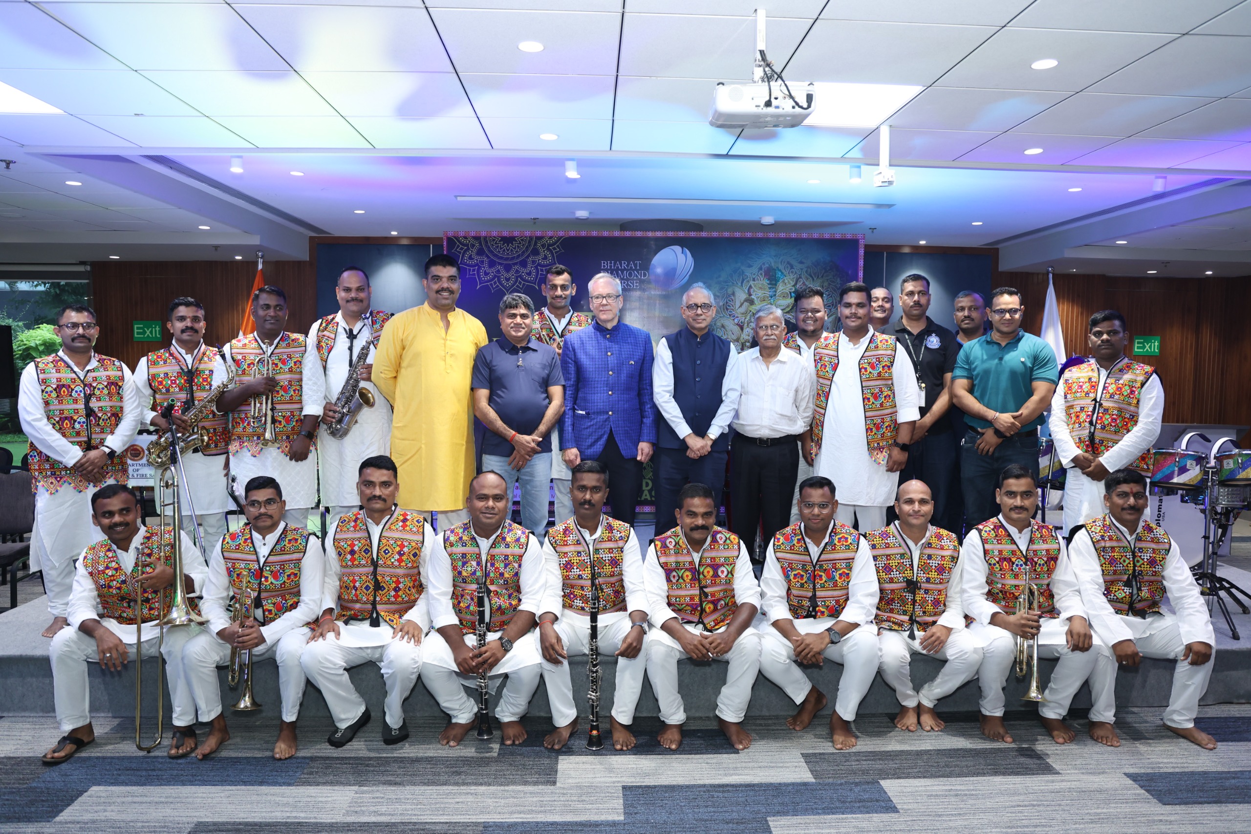 A Symphony of Security and Celebration: When Music Forged a Diplomatic Bridge From Ritual to Reality: How a Navratri Celebration Blended Ancient Philosophy with Modern Diplomacy Through the Power of Music.