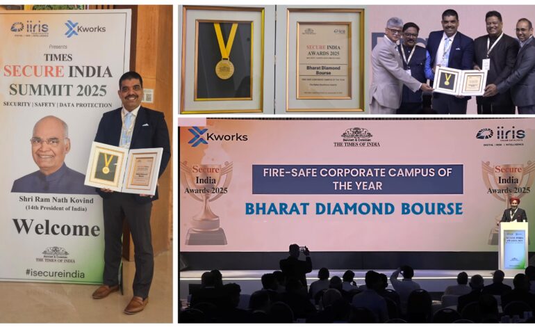 Bharat Diamond Bourse Shines at Secure India Summit 2025!