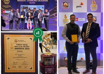 Bharat Diamond Bourse Clinches Back-to-Back Prestigious Fire Safety Awards in Just Two Days !!!
