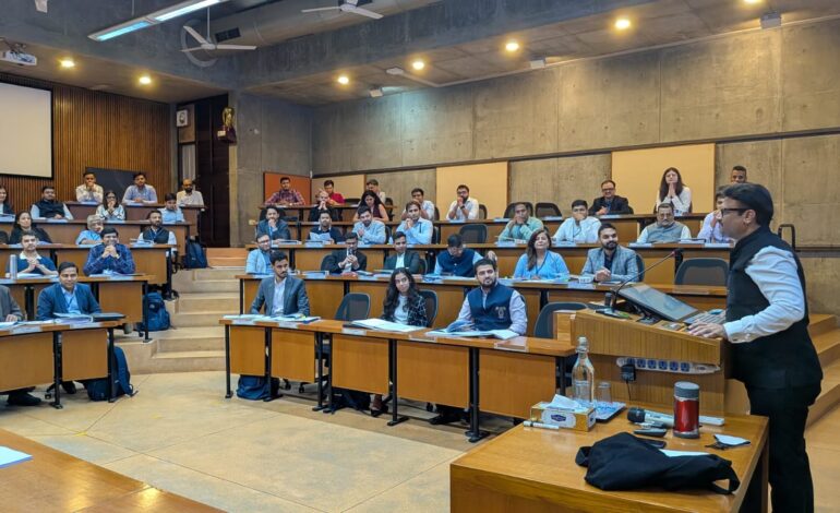 IIM Ahmedabad and GJC Begin Landmark Collaboration – “GemLead” – an Exclusive Executive Masterclass on Leadership, Excellence, and Advanced Development