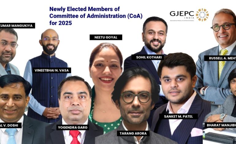 Newly Elected Members of Committee of Administration (CoA) for 2025