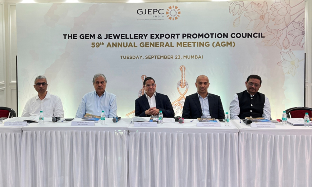 GJEPC Holds 59th Annual General Meeting in Hybrid Mode