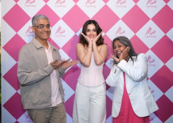 Aneet with Shymala and Ajoy