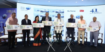 Ashish Shelar Inaugurating BDB Commemorative Stamp