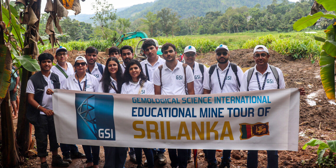 GSI's CSP team at Rakwana Gem Deposit, Sri Lanka