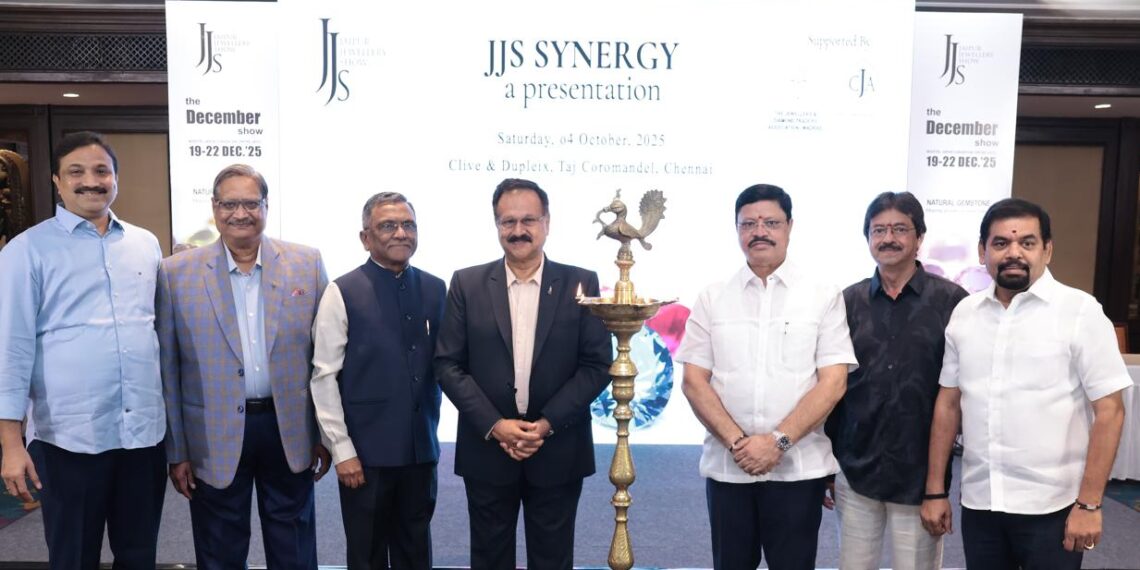 JJS Synergy roadshow event at Taj Coromandel Chennai, October 2025