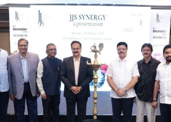 JJS Synergy roadshow event at Taj Coromandel Chennai, October 2025