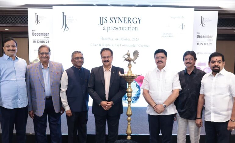 JJS Synergy roadshow event at Taj Coromandel Chennai, October 2025