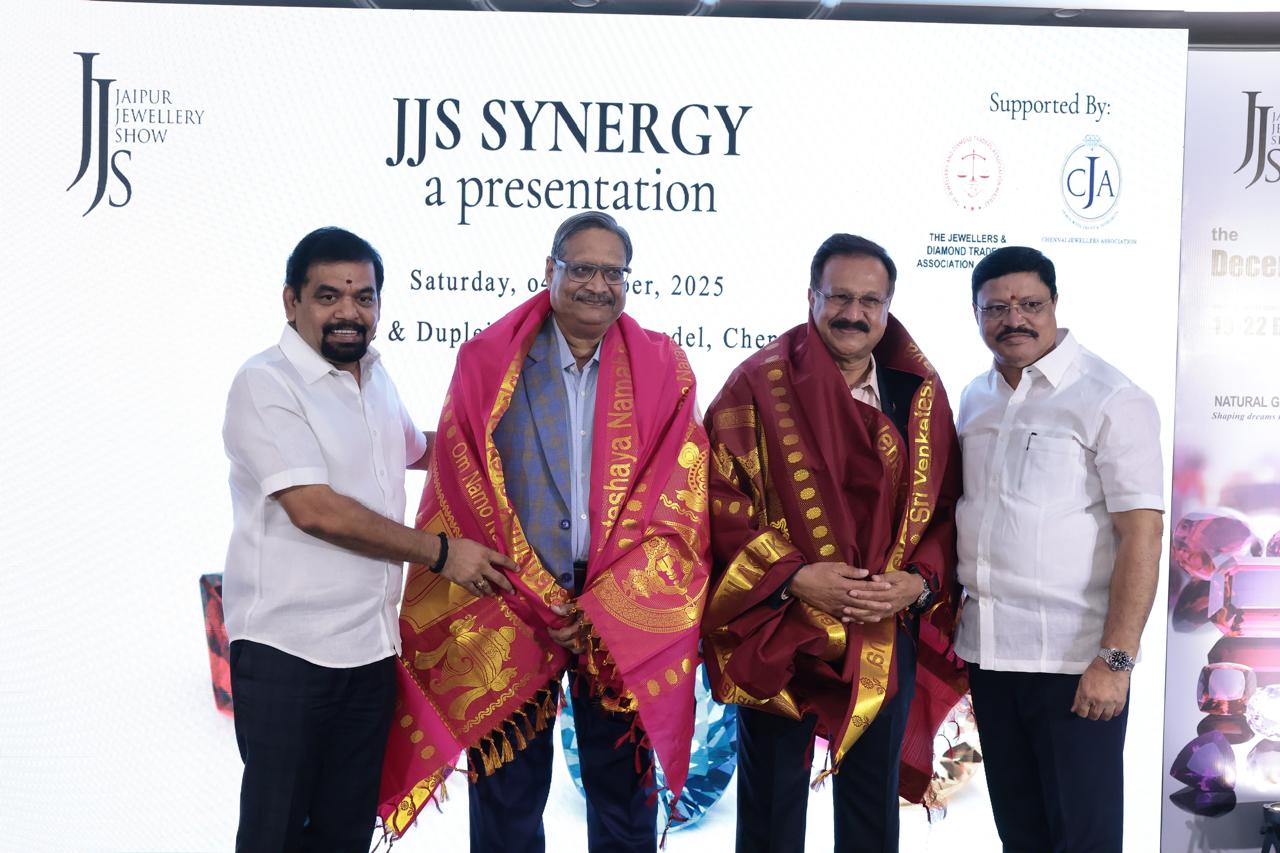 JJS Synergy roadshow event at Taj Coromandel Chennai, October 2025