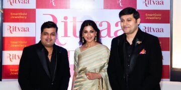 Sonali Bendre unveils Ritvaa SmartGold Mangalsutra Collection in Mumbai