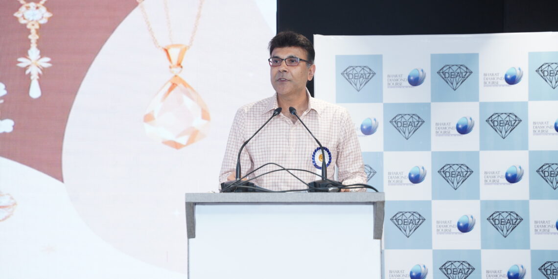 Bobby Kothari, Director, Jewelex India Pvt. Ltd., shared insights on “Studded Jewellery Exports to the U.S. and Global Markets: Navigating Challenges and Exploring Opportunities.”