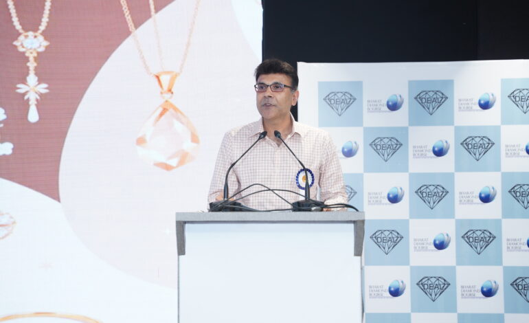 Bobby Kothari, Director, Jewelex India Pvt. Ltd., shared insights on “Studded Jewellery Exports to the U.S. and Global Markets: Navigating Challenges and Exploring Opportunities.”