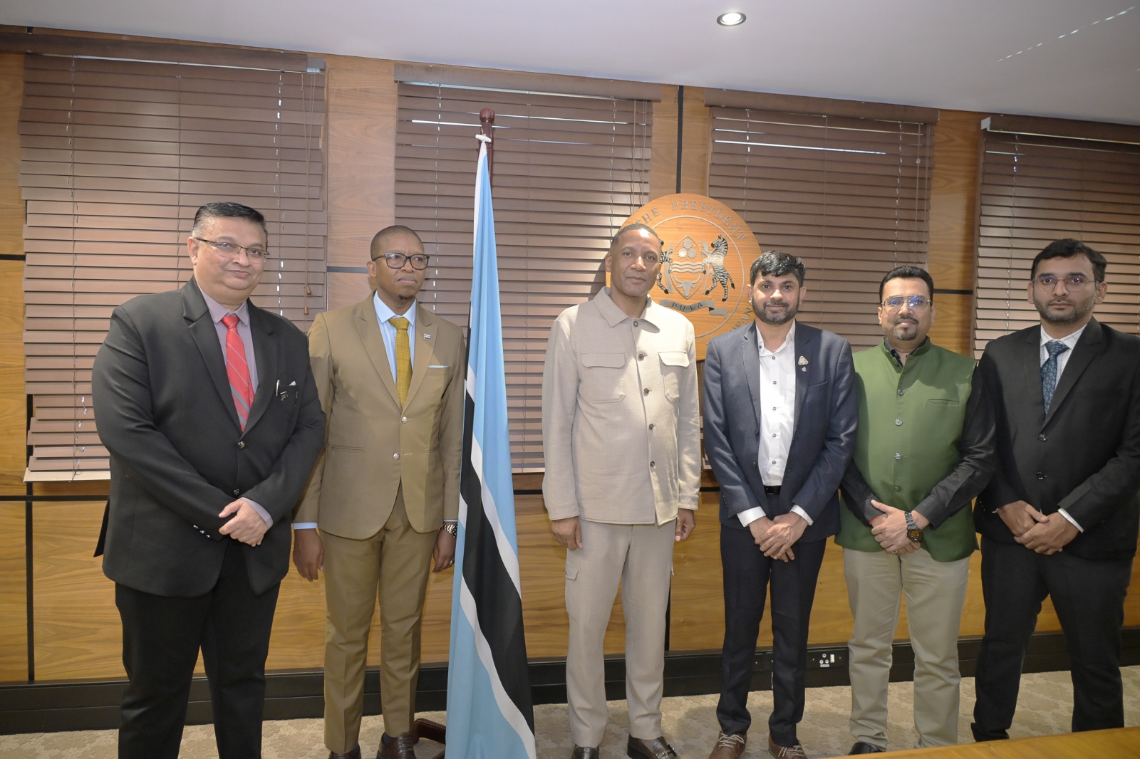 GJEPC presenting White Paper on India–Botswana diamond partnership during State Visit