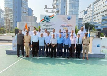 Bharat Diamond Bourse celebration of 150 years of Vande Mataram with brass band and unity event in Mumbai