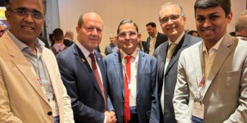 Mr. Kirit Bhansali, Chairman, GJEPC, Represents the Indian Gem & Jewellery Industry at the India–Israel CEO Forum in Tel Aviv