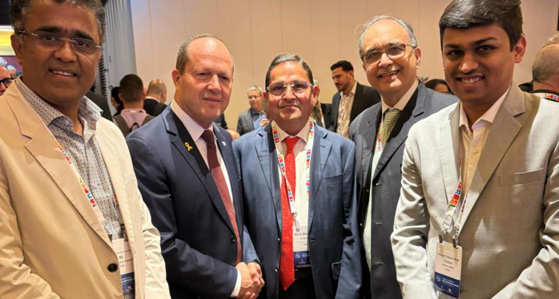 Kirit Bhansali Represents Indian Gem & Jewellery Sector at India–Israel CEO Forum in Tel Aviv