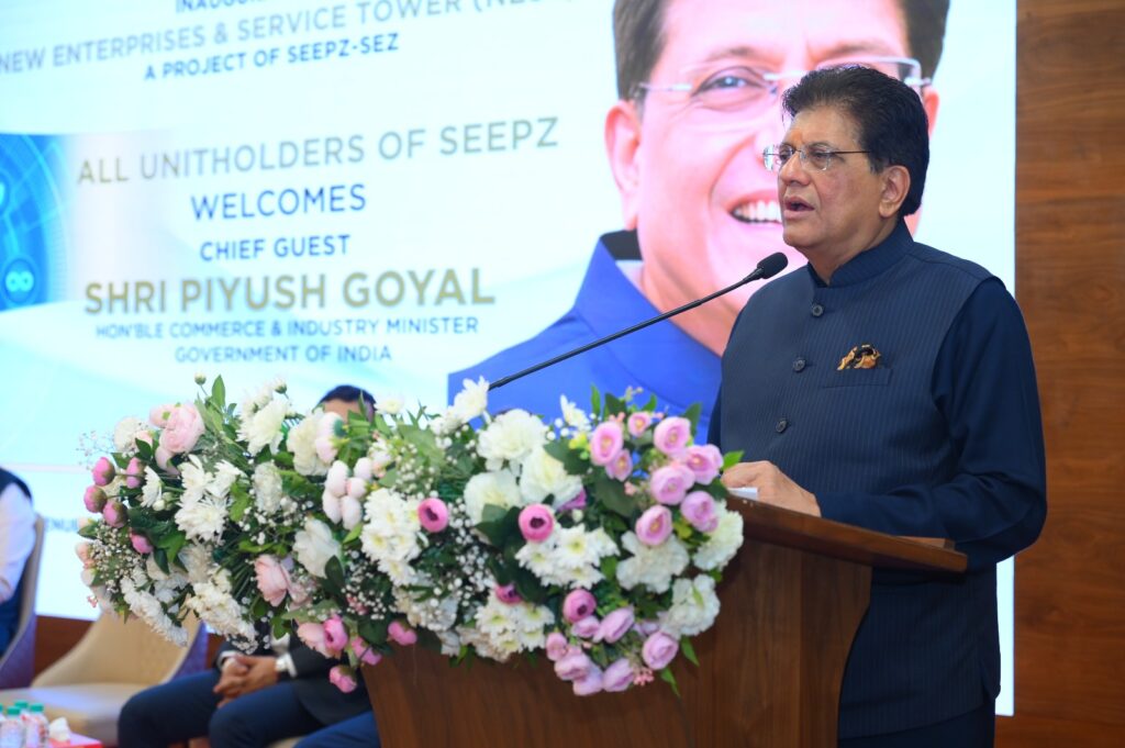 Shri-Piyush-Goyal-Honble-Minister-of-Commerce-Industry-Government-of-India-inaugurating-the-New-Enterprises-Service-Tower-NEST-2