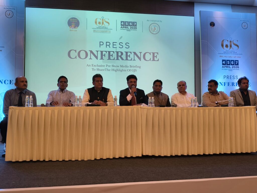 GJC Announces 9th Edition of GJS April 2026 “Akshay Kala: The Eternal Art” and 
Unveils Its New Logo