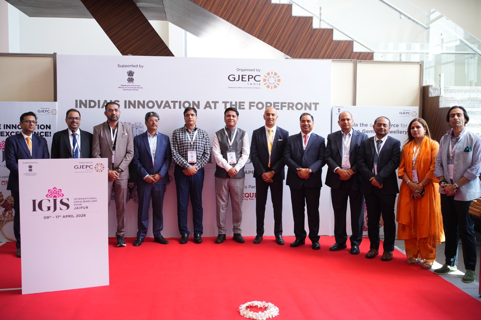 IGJS Jaipur 2026 jewellery exhibition with international buyers and Indian manufacturers inaguration
