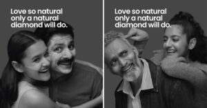 De Beers India natural diamond campaign featuring INDRA retail network