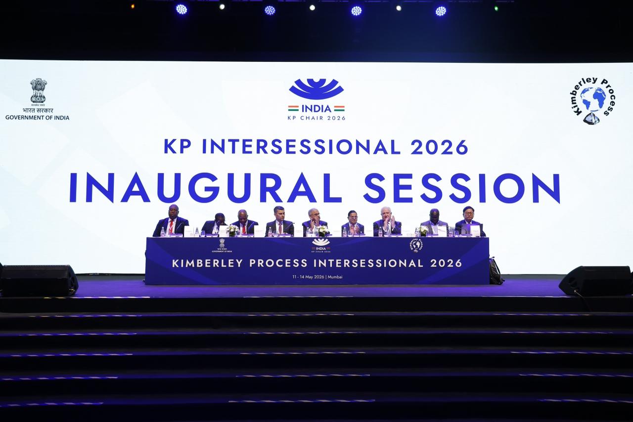 India Opens Kimberley Process Intersessional Meeting 2026 in Mumbai, Reinforces Global Confidence in Natural Diamonds