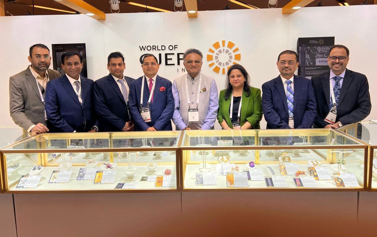 India Pavilion at JCK Las Vegas 2026 showcasing Indian jewellery craftsmanship and design innovation