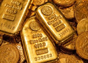 Gold bullion bars representing IIBX bullion imports after IFSCA expands access to GJEPC RCMC holders and jewellery exporters in India.