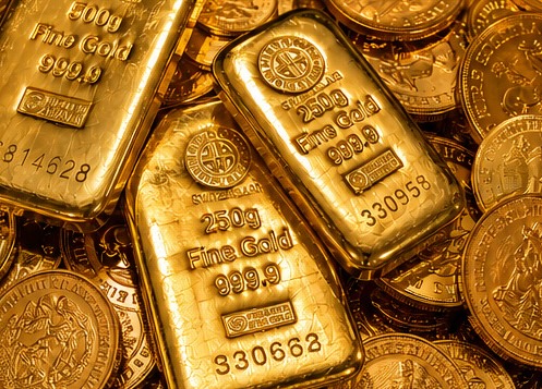 Gold bullion bars representing IIBX bullion imports after IFSCA expands access to GJEPC RCMC holders and jewellery exporters in India.